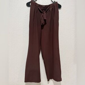 Sage Chocolate Wide Leg Pants